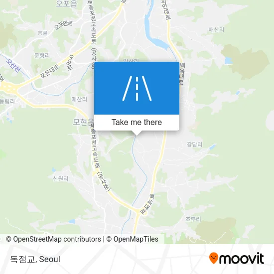 독점교 map