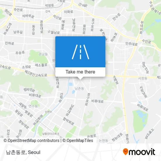 남촌동로 map