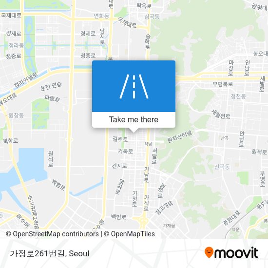 가정로261번길 map