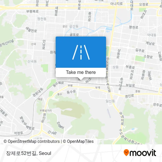장제로52번길 map