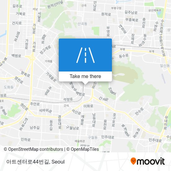 아트센터로44번길 map
