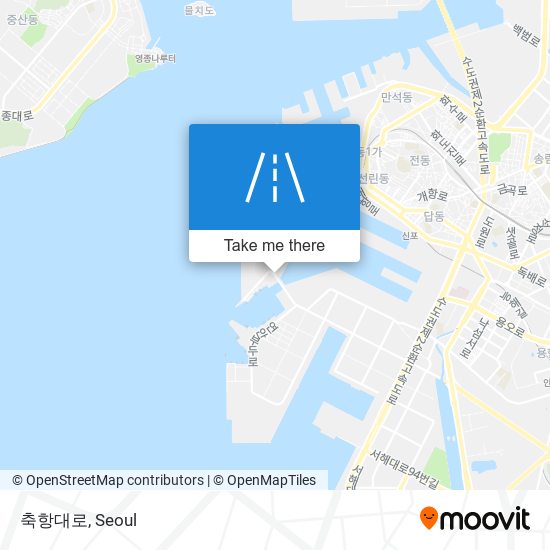 축항대로 map