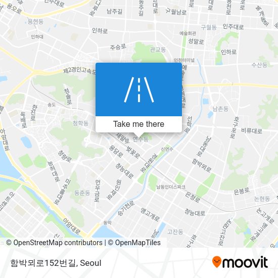 함박뫼로152번길 map