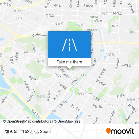 함박뫼로152번길 map
