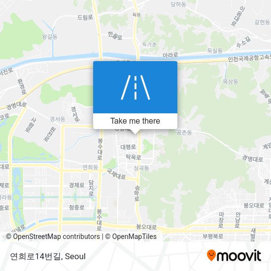 연희로14번길 map