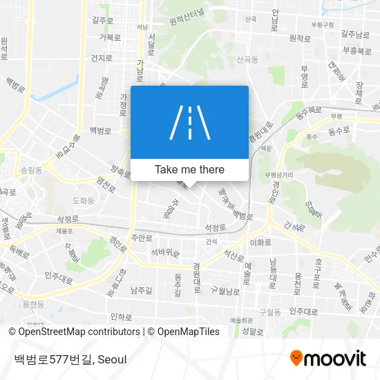 백범로577번길 map