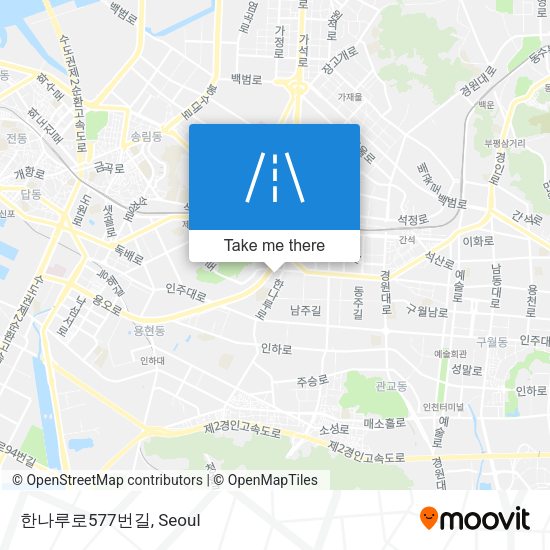 한나루로577번길 map