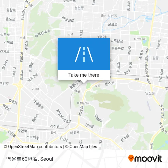 백운로60번길 map