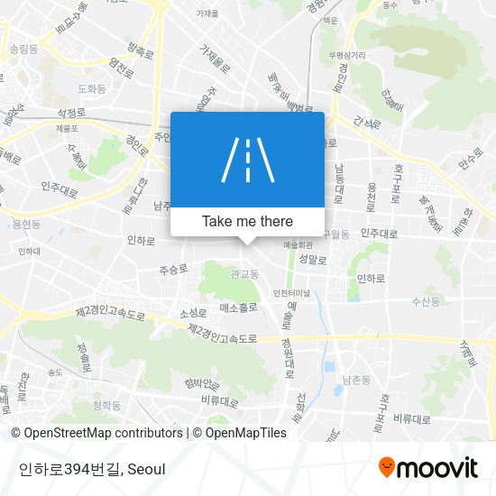 인하로394번길 map