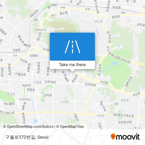 구월로372번길 map