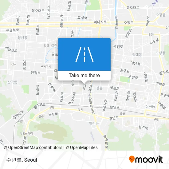 수변로 map