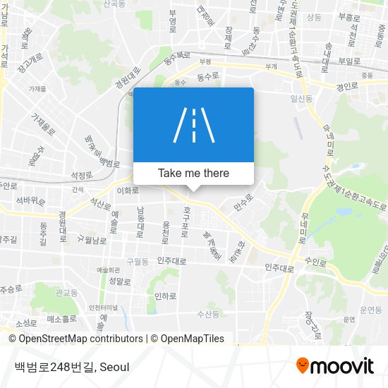 백범로248번길 map