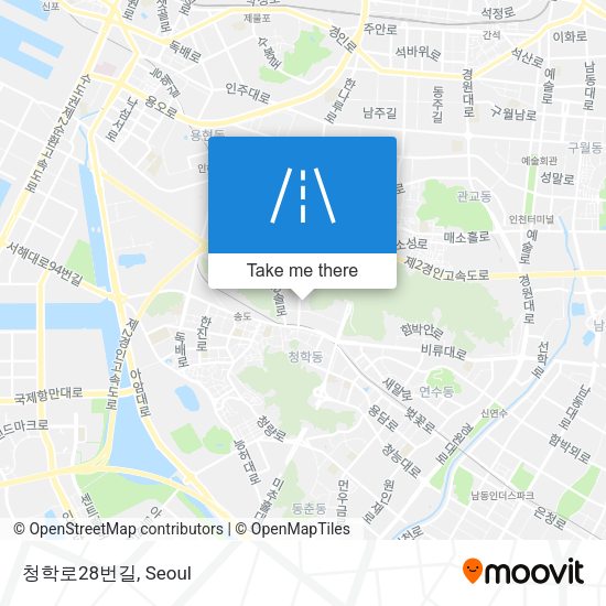 청학로28번길 map