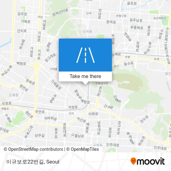 이규보로22번길 map