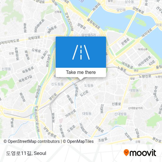 도영로11길 map