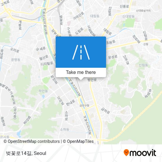 벚꽃로14길 map
