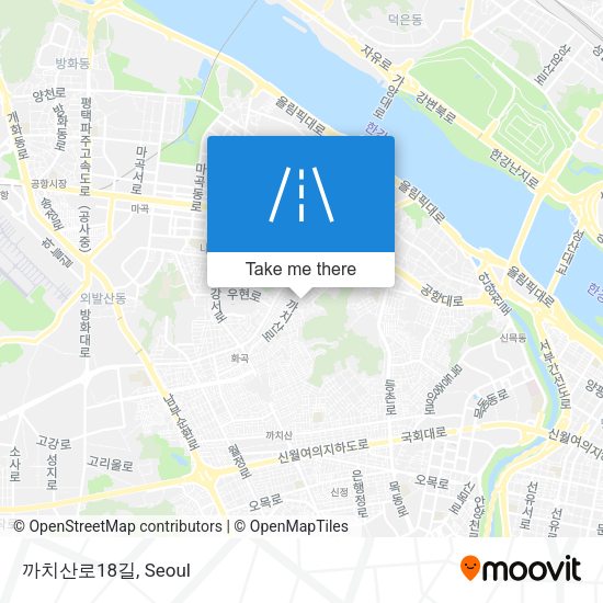 까치산로18길 map