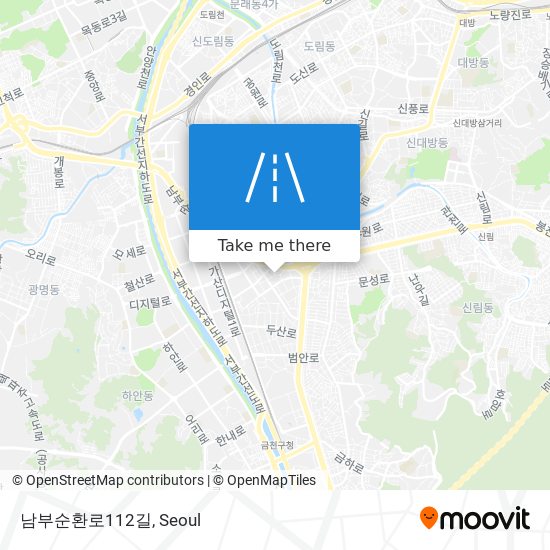 남부순환로112길 map