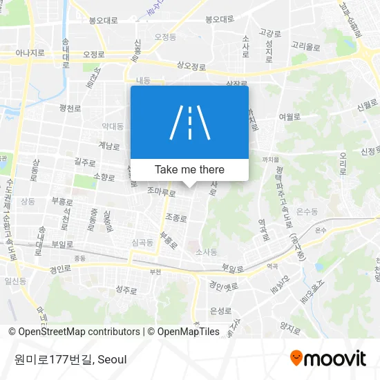 원미로177번길 map