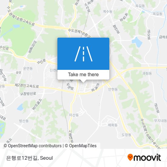 은행로12번길 map