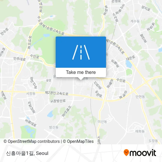 신흥마을1길 map