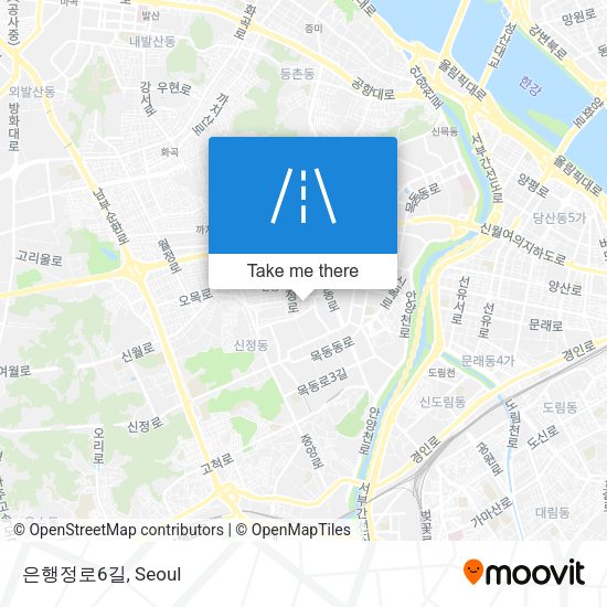 은행정로6길 map