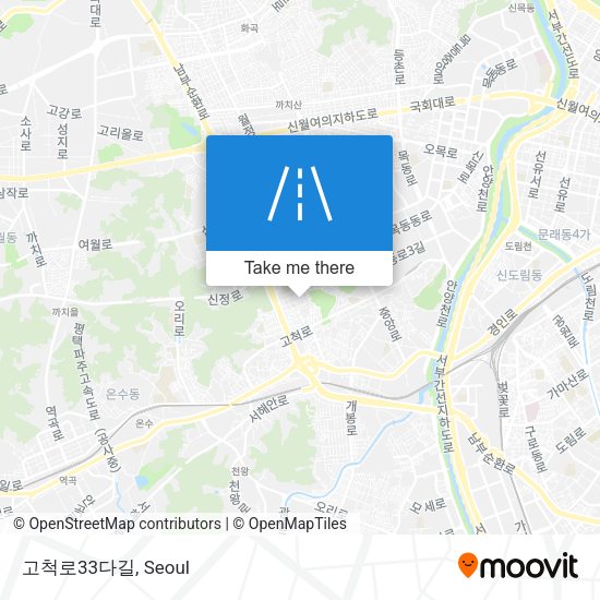 고척로33다길 map