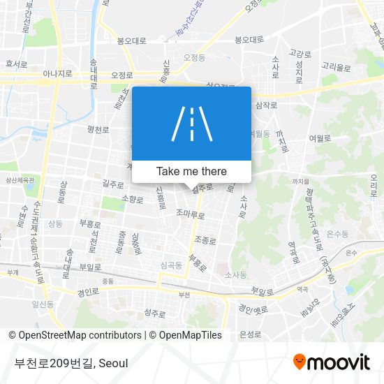 부천로209번길 map