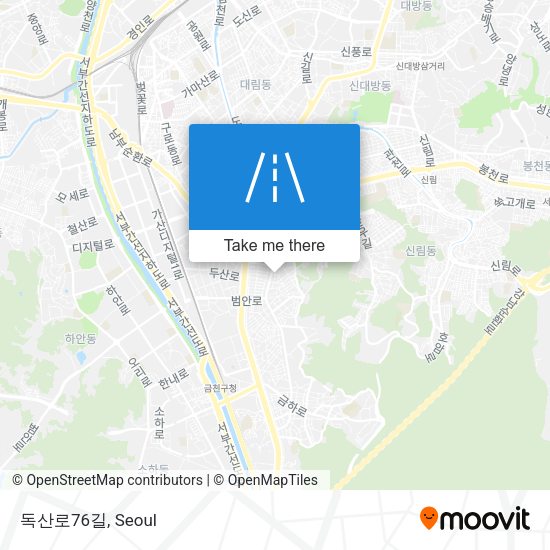 독산로76길 map