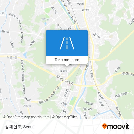 성채안로 map