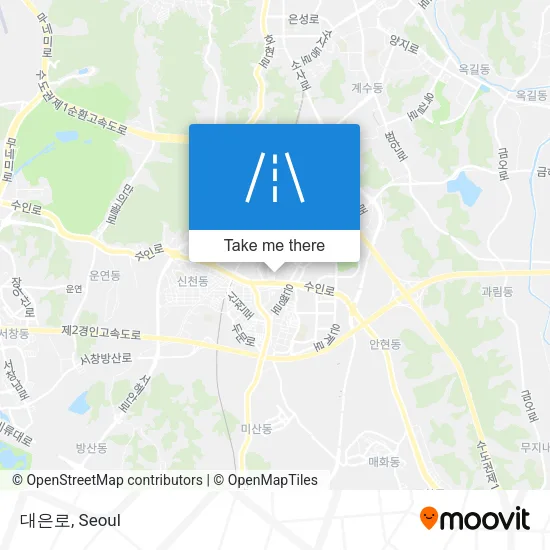 대은로 map