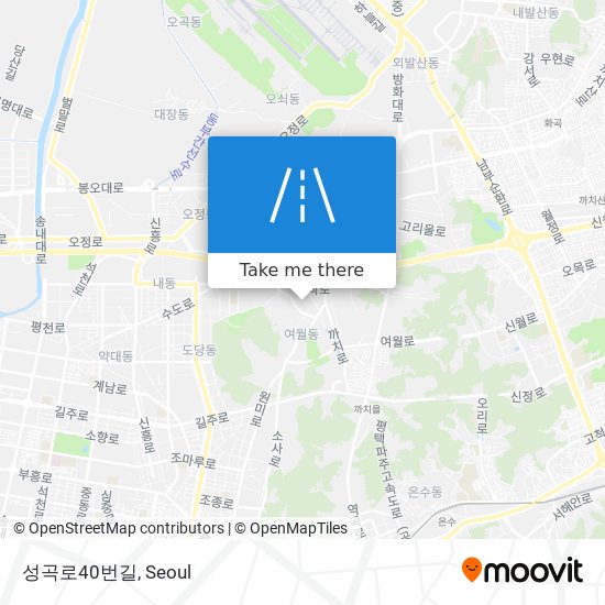 성곡로40번길 map