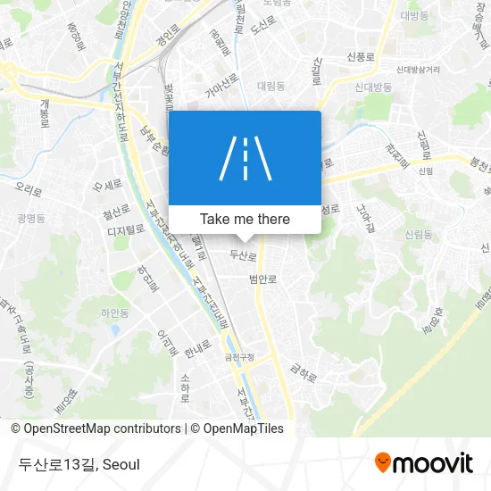 두산로13길 map