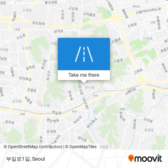 부일로1길 map