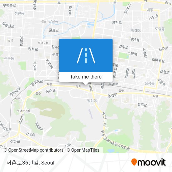 서촌로36번길 map