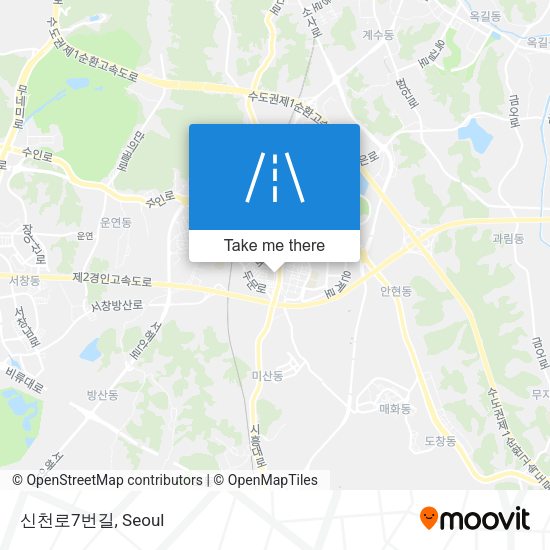 신천로7번길 map