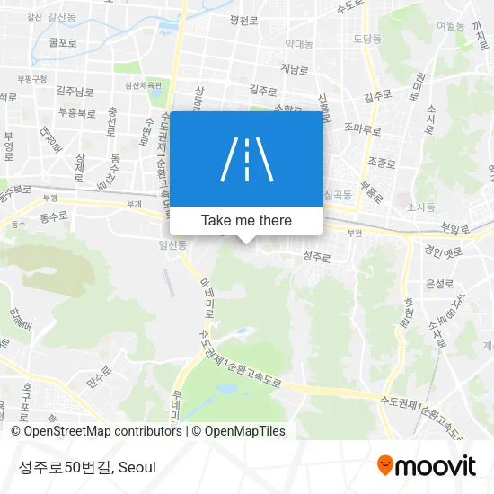 성주로50번길 map