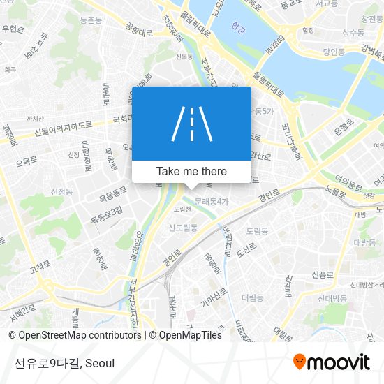 선유로9다길 map