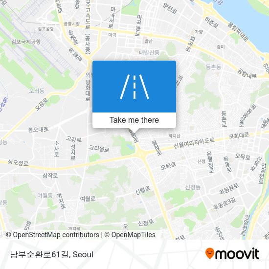 남부순환로61길 map