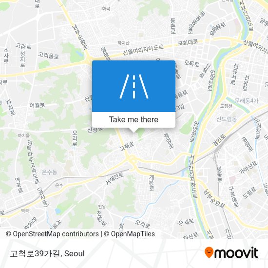 고척로39가길 map