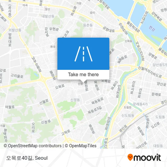 오목로40길 map