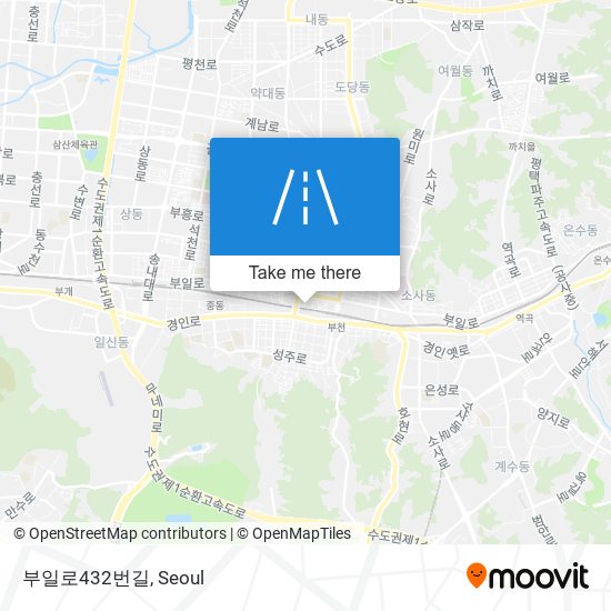 부일로432번길 map