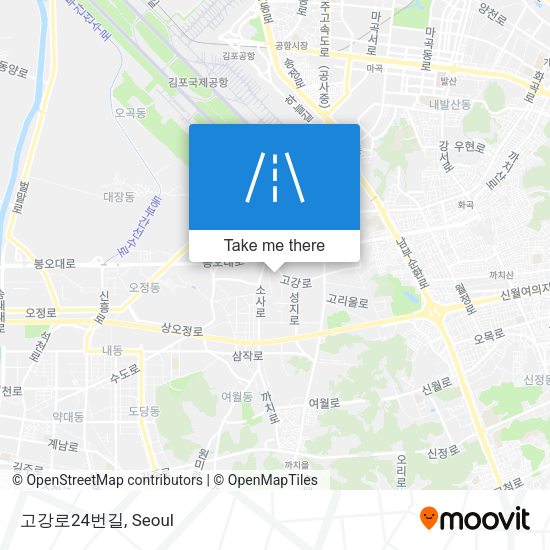 고강로24번길 map