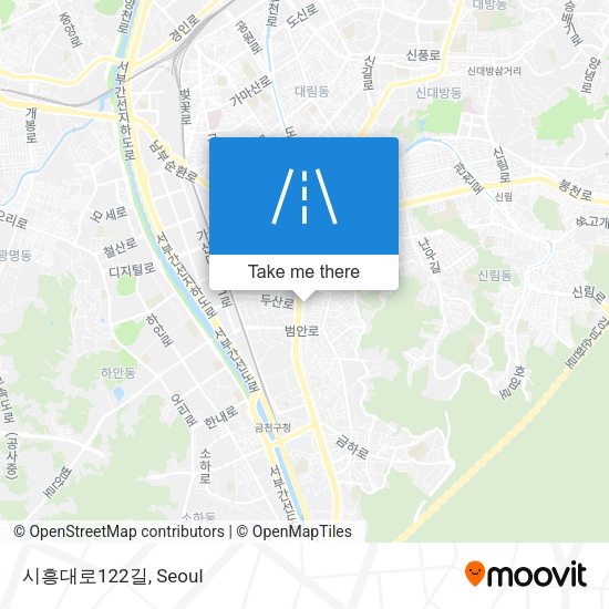 시흥대로122길 map