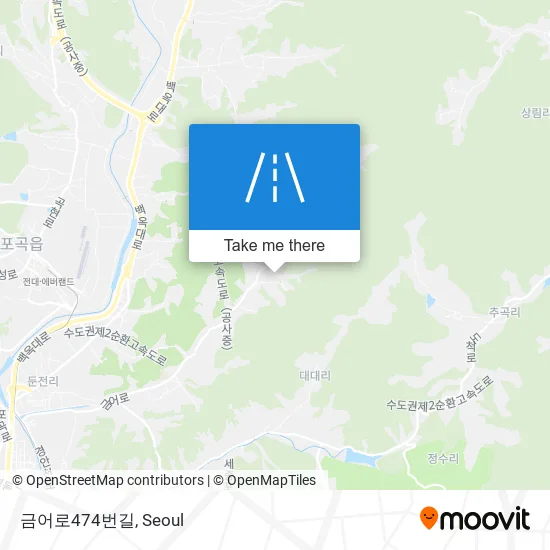 금어로474번길 map