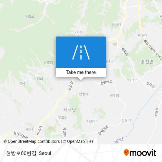 현방로80번길 map