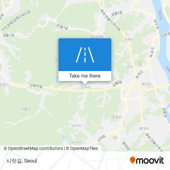 시랏길 map