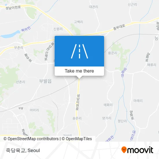 죽당육교 map