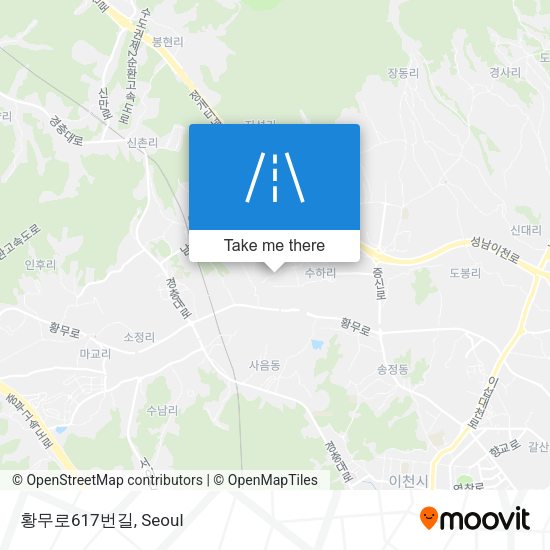 황무로617번길 map