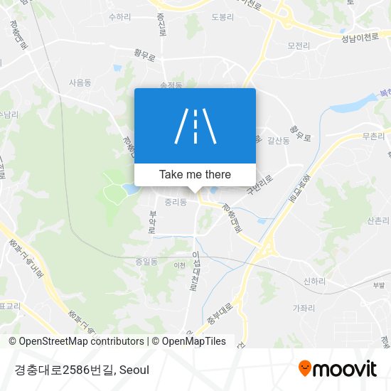 경충대로2586번길 map